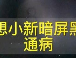 小新神电脑黑屏问题如何解决？有哪些方法？