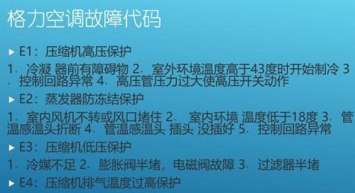格力空调E5故障是什么原因？如何快速解决？  第1张